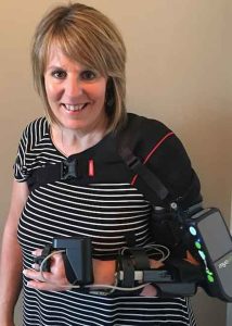 Myomo user Carrie Kaster.